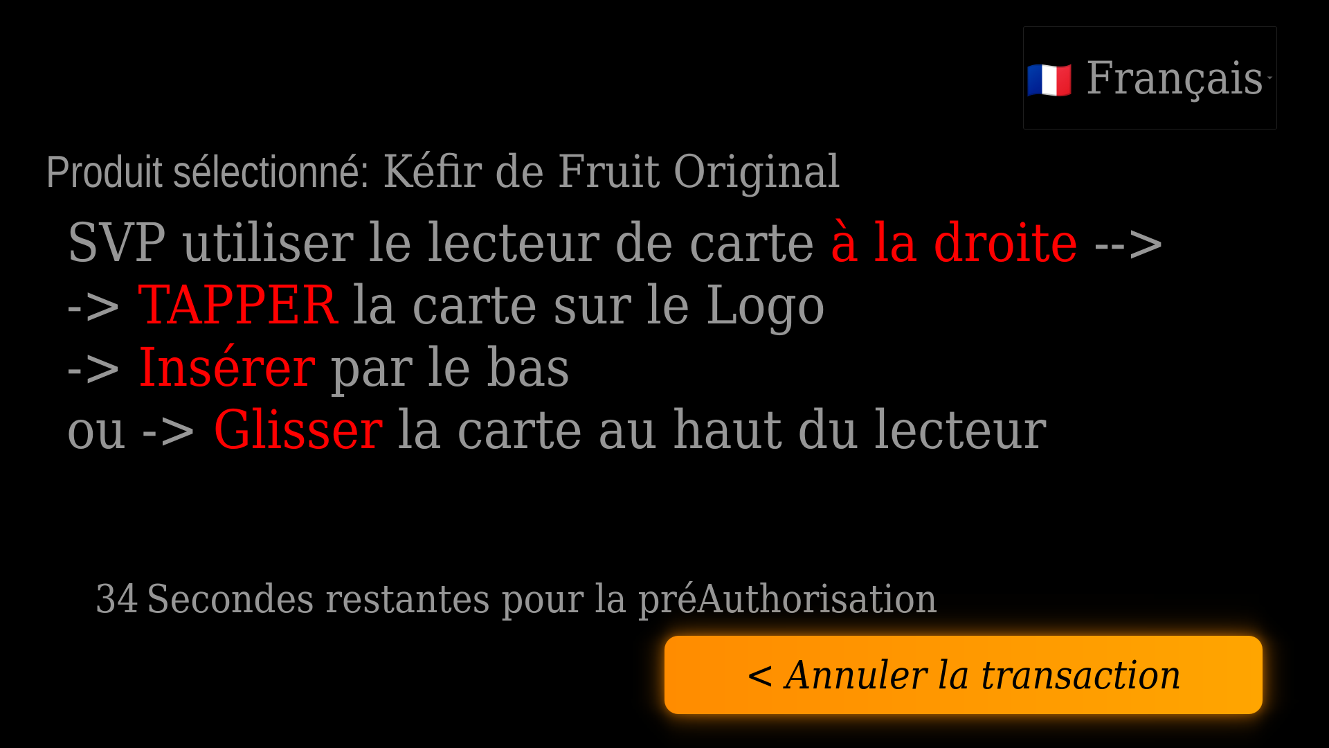 Écran interface 4